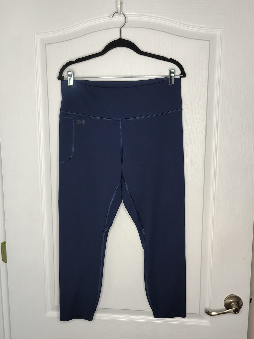 Under Armour Women's Navy High-Rise Performance Leggings